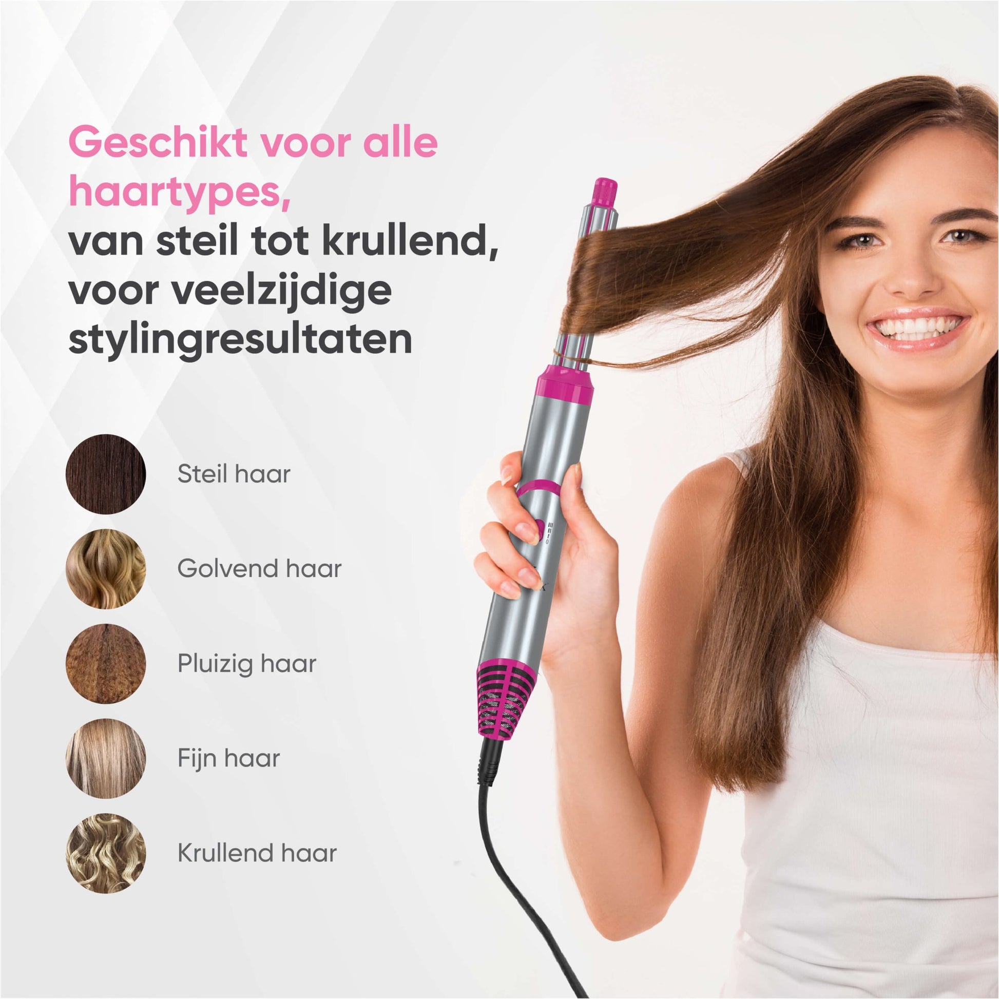 VENEUX® 6 - in - 1 Airstyler (NIEUW) - VENEUX