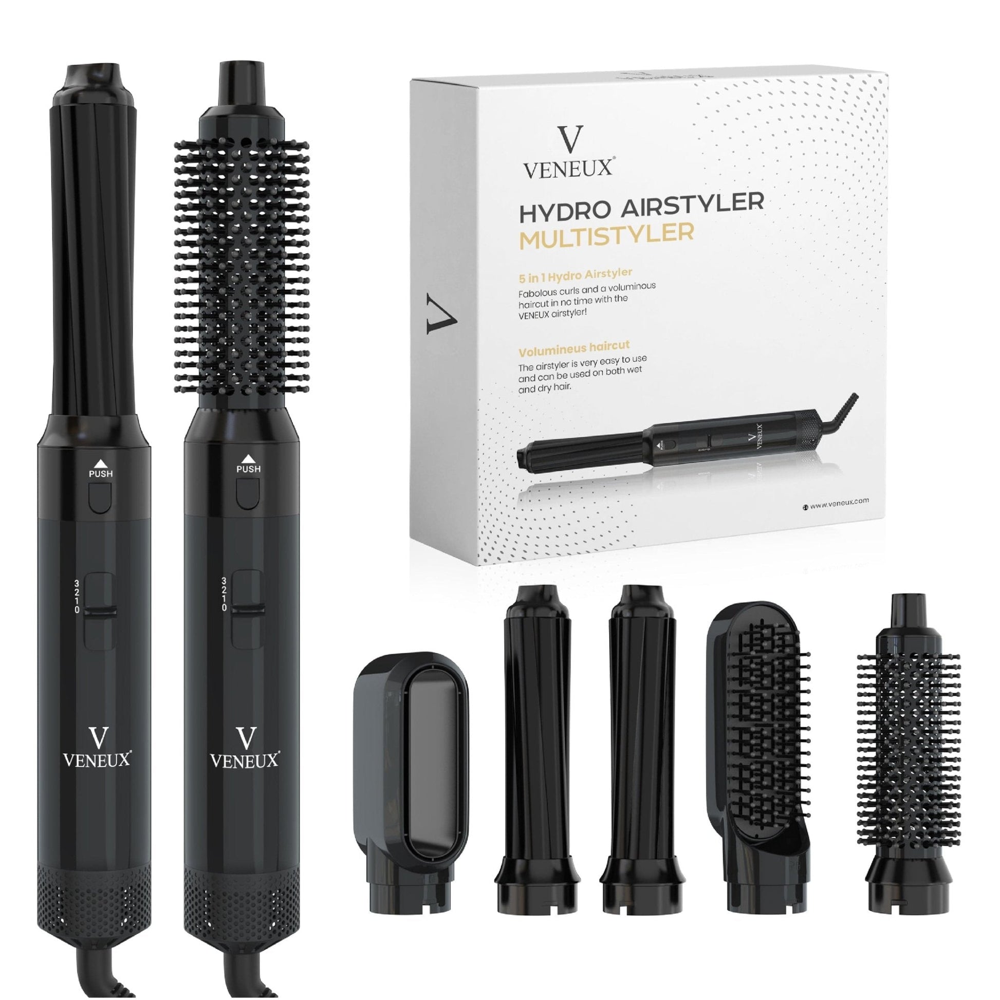 VENEUX® 5-in-1 Airstyler - Krultang - VENEUX